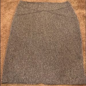 New York & Company Gray Pencil Skirt